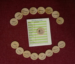 2010 EMGT Wooden Nickels with pamphlet